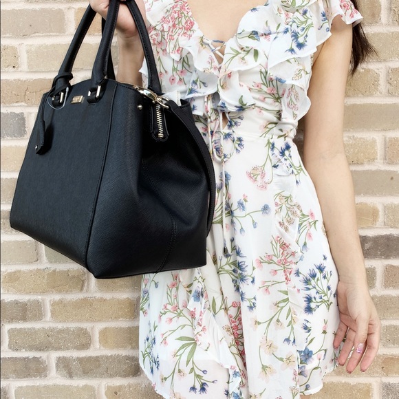 ‼️SALE‼️Kate spade large Satchel + wallet Black - Picture 5 of 8